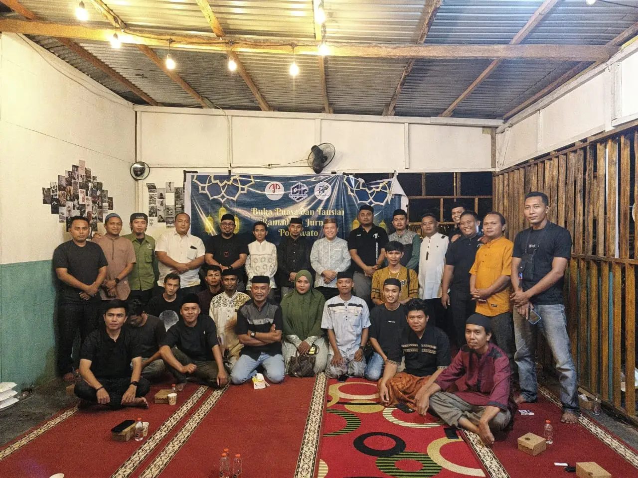 Ketua DPRD Pohuwato Bukber Bersama Tiga Organisasi Jurnalis